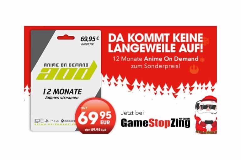 Rabattaktion: AoD-Jahresguthaben bei GameStop - animewelt