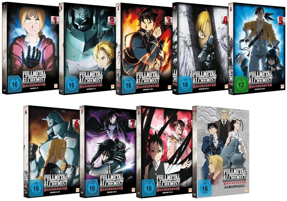 Fullmetal Alchemist: Brotherhood - Complete Series Collection