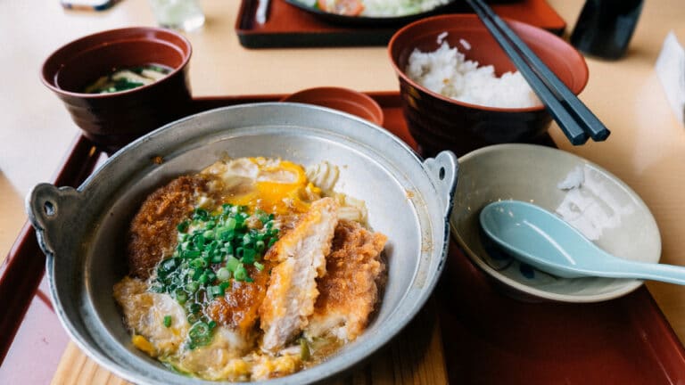 Katsudon mit Schweinefleisch, Foto: Tayawee Supan / Unsplash