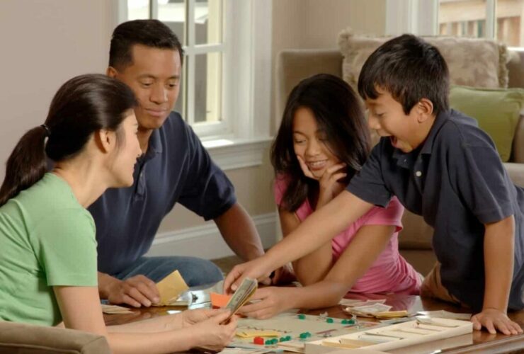 Spiele bringt die Familie zusammen, Foto: National Cancer Institute