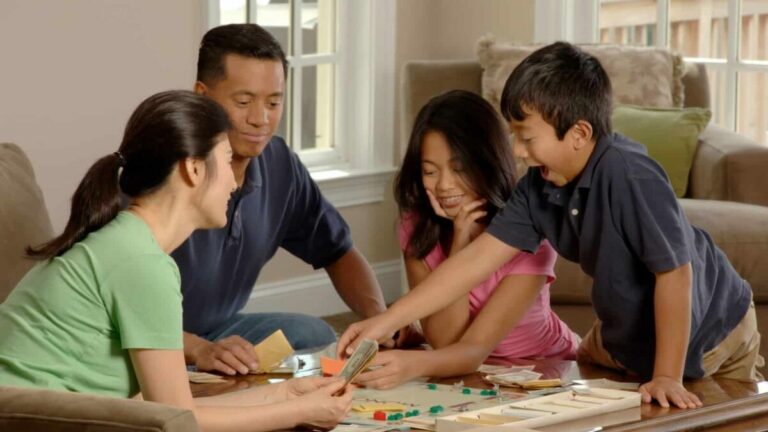 Spiele bringt die Familie zusammen, Foto: National Cancer Institute