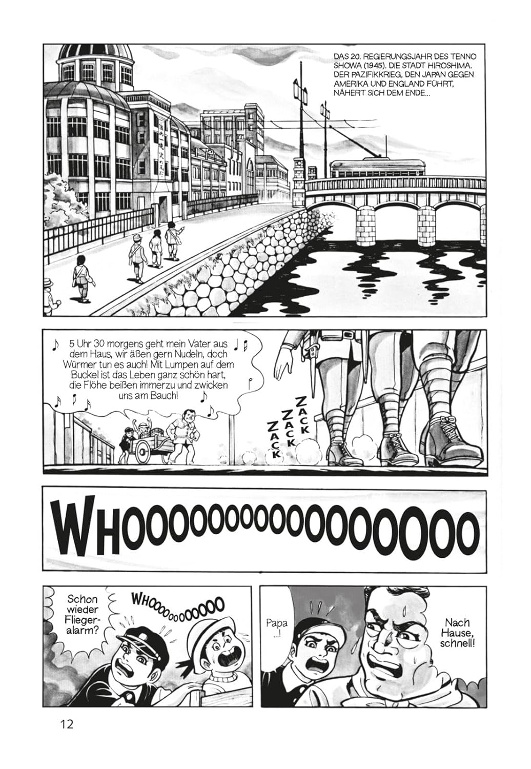 Auszug aus "Barfuß durch Hiroshima"